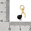 Brass Enamel Pendants KK-G605-27G-3