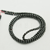 Magnetic Synthetic Hematite Beads Strands X-G-K037-10-2