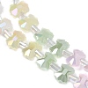Electroplate Glass Beads Strands EGLA-B011-03-3