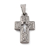 304 Stainless Steel Pendants X-STAS-P241-10P-1