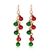 Alloy Enamel Dangle Earrings FS-WG66691-05-1