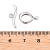 925 Sterling Silver Oval Toggle Clasps STER-T007-110P-3