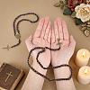 2Pcs Wood Pendant Decorations HJEW-UN00138-4