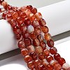 Natural Agate Beads Strands G-G172-02-3