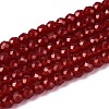 Imitation Jade Glass Beads Strands GLAA-T028-3mm-11A-1