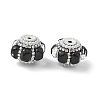Sparkling Acrylic Rhinestone Beads CLAY-NH0003-01S-02-1