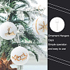 200Pcs Plastic Foam Ornaments Hanger Caps FIND-AR0003-42A-5