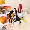 4Pcs 4 Styles Acrylic Cake Toppers AJEW-CP0001-45-5
