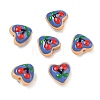 Baking Paint Glass Enamel Beads LAMP-D303-02I-2