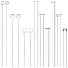 900Pcs 304 Stainless Steel Ball Head Pins & Eye Pins STAS-BBC0010-04-7