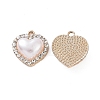 Alloy Rhinestone Pendants ALRI-C008-72LG-2