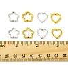 50Pcs Tibetan Style Alloy Bead Frame TIBEB-FS0001-10AS-5