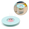 Silicone Cup Lids AJEW-P112-A02-1