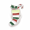 Christmas Sock Enamel Pin JEWB-G010-01P-1