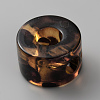 Leopard Print Acrylic European Beads MACR-FZC0001-02C-2
