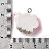 Halloween Theme Opaque Resin Pendants RESI-D075-04E-3