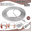 304 Stainless Steel Wire Braided Strap STAS-WH0044-114A-2