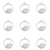 Unicraftale 10Pcs 304 Stainless Steel Pendants STAS-UN0041-64-1