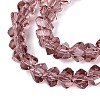 Transparent Glass Beads Strands GLAA-N018-3mm-26-4
