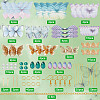 DIY Butterfly Earring Making Kit DIY-SC0020-33-2