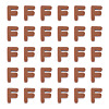 Opaque Acrylic European Beads OACR-TAC0019-006F-2