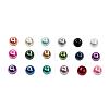18 Colors Glass Pearl Beads HY-JP0004-6mm-02-2