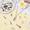 60Ps 20 Styles Musical Theme Tibetan Style Alloy Pendants FIND-FS0005-05-4