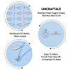 Unicraftale 304 Stainless Steel Toggle Clasps STAS-UN0002-23A-5