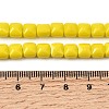 Opaque Glass Beads Strands GLAA-L050-C21-4
