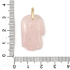 Natural Rose Quartz Carved Pendants GG-CBA5963-01A-NH-3