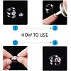 Unicraftale DIY Finger Rings Making Kits DIY-UN0001-20P-8