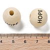 Schima Wood European Beads WOOD-G023-02C-3