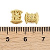 Brass Beads KK-D120-05G-3