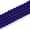 Transparent Glass Beads Strands GLAA-T032-T6mm-MD15-1