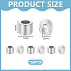 150Pcs 304 Stainless steel Spacer Beads STAS-UN0057-66-3