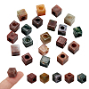 20Pcs Natural India Agate Gemstone European Beads G-NB0005-89A-1