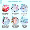 DIY Diamond Painting Passport Cover Kits DIAM-PW0010-39F-2