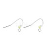 304 Stainless Steel Earring Hooks STAS-S057-62-2