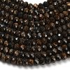 Natural Bronzite Beads Strands G-Z111-A25-4