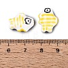 Handmade Porcelain Beads PORC-Q007-09A-4