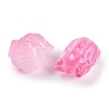Transparent Spray Paint Glass Beads GLAA-H035-01-3