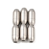 304 Stainless Steel Magnetic Clasps X-STAS-O042-A-24-5