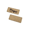 LOVE Imitation Leather Label for Purse Decor PW-WG9004C-02-1