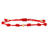 Multicolor braided star bracelet unisex stylish accessory versatile jewelry trendy design QF7407-2-1