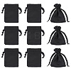 10Pcs Brocade Good Luck Fortune Drawstring Gift Blessing Bags PAAG-TADJ0001-01F-1