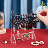 Transparent Acrylic Earring Display Stands EDIS-WH0035-17-3