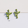 Baking Printed Alloy Leaf Chandelier Component Links FIND-WH0436-73-1-1