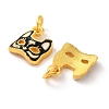 Alloy Enamel Charms ENAM-A001-02B-2