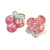 Fruit Theme Transparent Epoxy Resin Cabochons RESI-XCP0002-64B-2