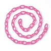 Opaque Acrylic Cable Chains SACR-N010-001F-2